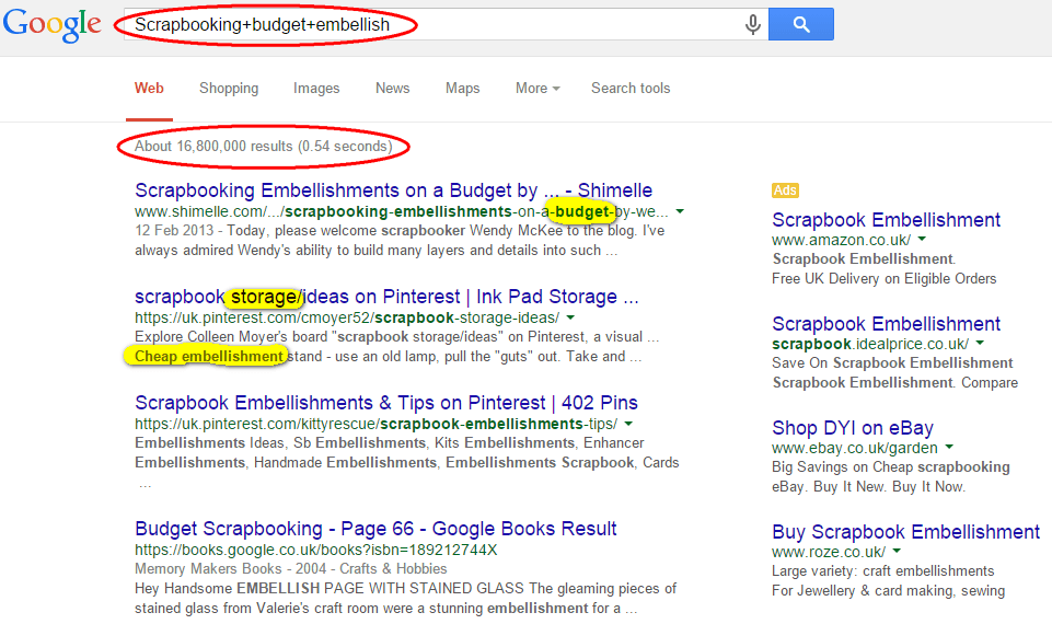 Scrapbooking Google Search