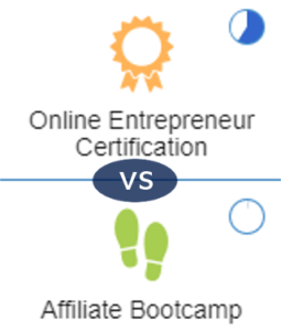 Online Education Certification vs Affiliate Bootcamp